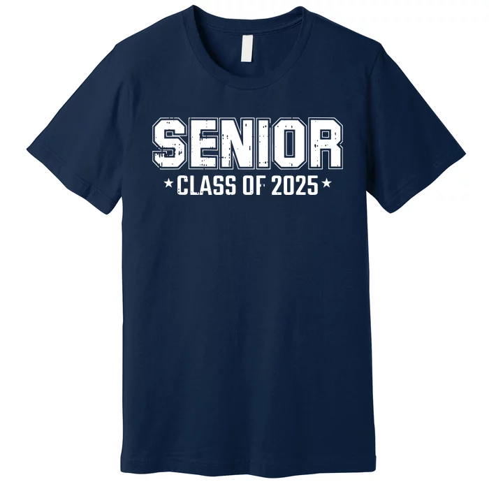 Class Of 2025 Senior Graduation High School College Graduate Premium T-Shirt