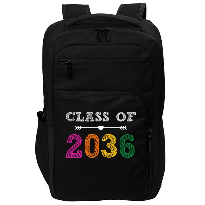 Class Of 2036 Colorful Graduation Gift Impact Tech Backpack