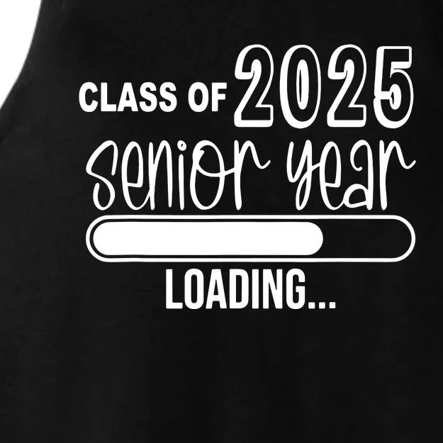 Class Of 2025 Senior Year Loading Senior 2025 Ladies Tri-Blend Wicking Tank