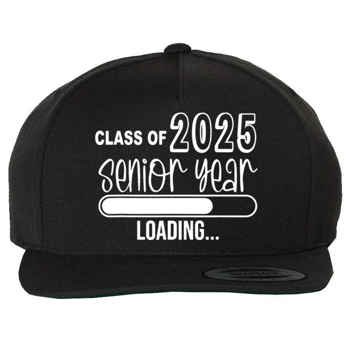 Class Of 2025 Senior Year Loading Senior 2025 Wool Snapback Cap