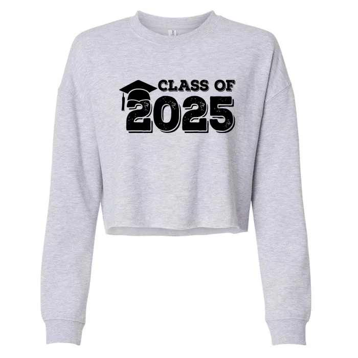 Class Of 2025 Senior Graduation 2025 Cropped Pullover Crew