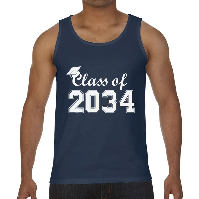 Class Of 2034 Grow With Me First Day Of School Gift Comfort Colors® Tank Top