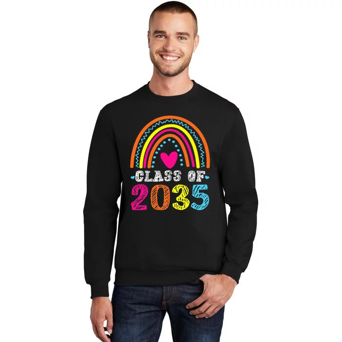 CLASS OF 2035 Kindergarten Grow With Me Student School Tall Sweatshirt