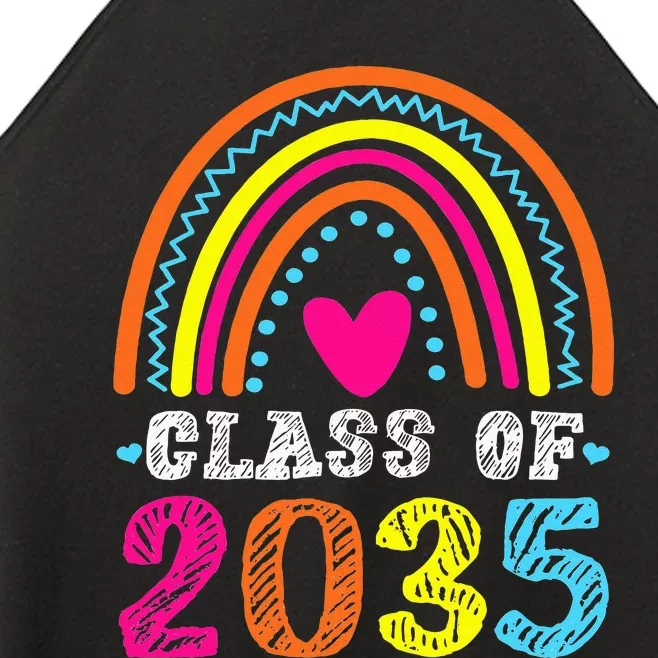 CLASS OF 2035 Kindergarten Grow With Me Student School Women’s Perfect Tri Rocker Tank