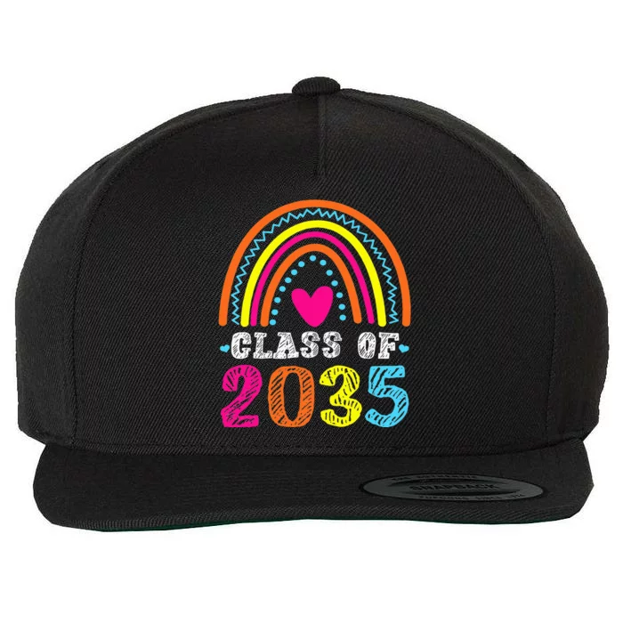 CLASS OF 2035 Kindergarten Grow With Me Student School Wool Snapback Cap