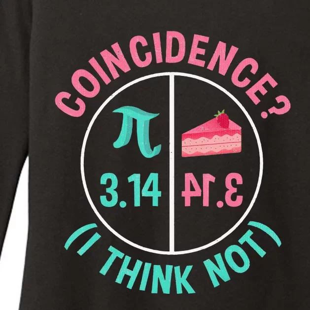 Celebrated On 3-14 March 14th Pi Equals Pie For Pi Day Womens CVC Long Sleeve Shirt