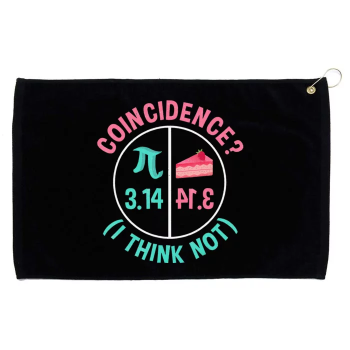 Celebrated On 3-14 March 14th Pi Equals Pie For Pi Day Grommeted Golf Towel