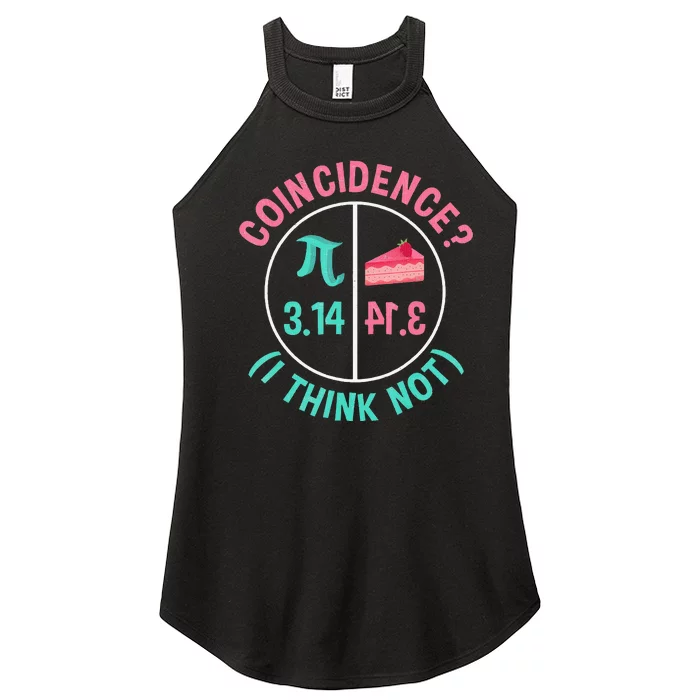 Celebrated On 3-14 March 14th Pi Equals Pie For Pi Day Women’s Perfect Tri Rocker Tank