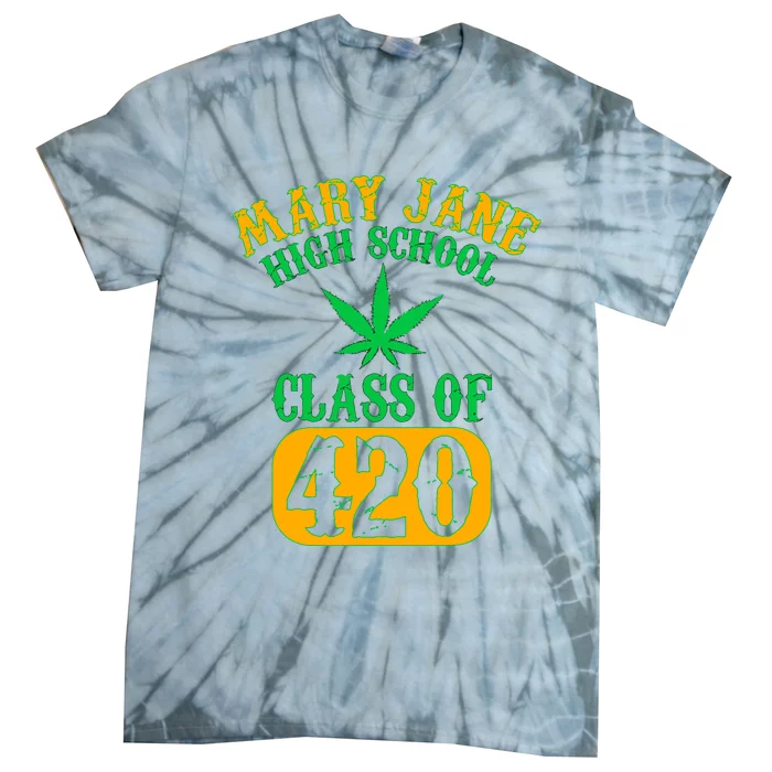 Class Of 420 Marijuana Cannabis Pothead Stoner Tie-Dye T-Shirt