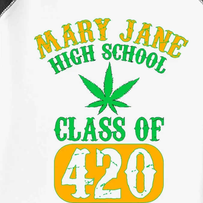 Class Of 420 Marijuana Cannabis Pothead Stoner Infant Baby Jersey Bodysuit