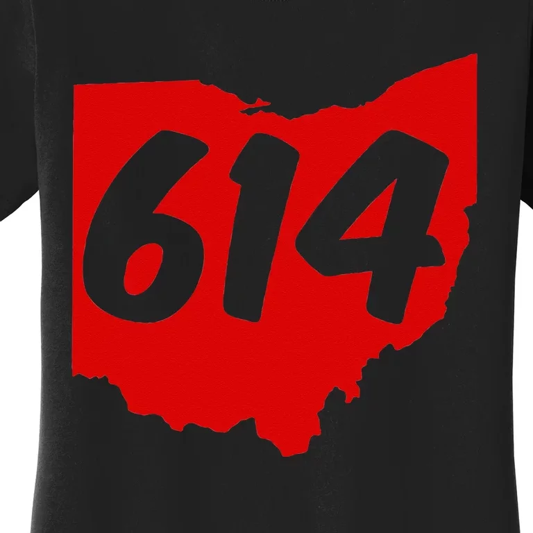 Columbus Ohio 614 Area Code 614 Women's T-Shirt