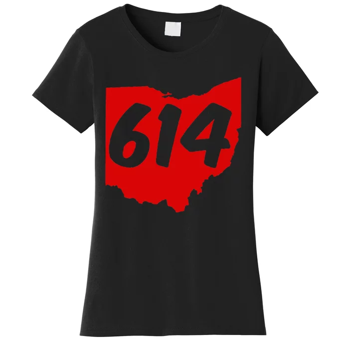 Columbus Ohio 614 Area Code 614 Women's T-Shirt