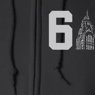 Columbus Ohio 614 Full Zip Hoodie