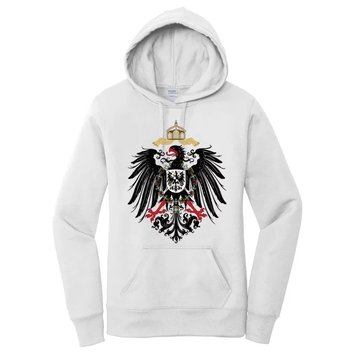 Coat Of Arms German Empire Imperial Eagle 1889 Women's Pullover Hoodie