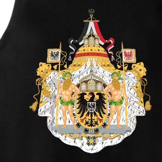 Coat Of Arms German Empire Imperial Eagle Ladies Tri-Blend Wicking Tank