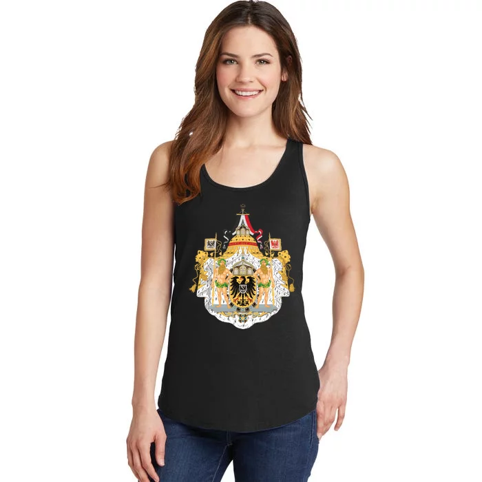 Coat Of Arms German Empire Imperial Eagle Ladies Essential Tank