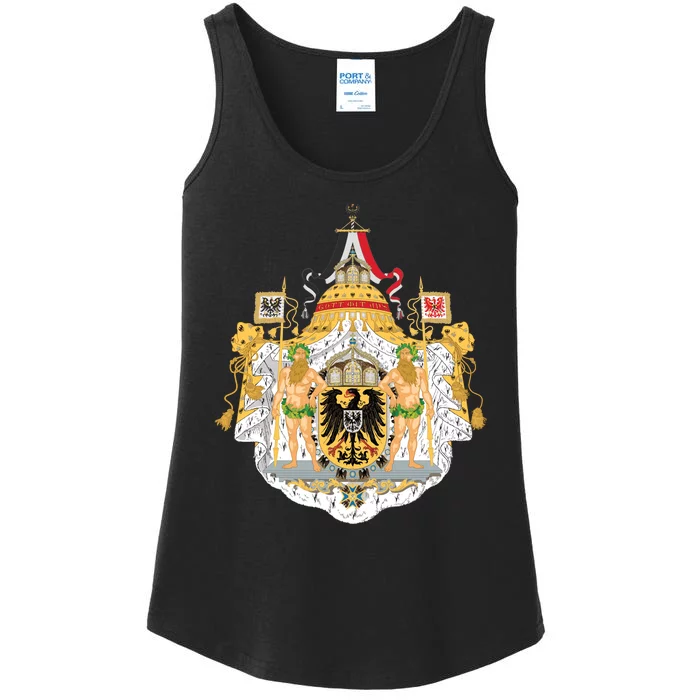 Coat Of Arms German Empire Imperial Eagle Ladies Essential Tank