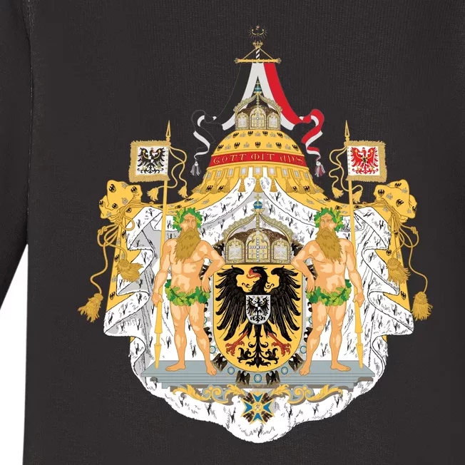 Coat Of Arms German Empire Imperial Eagle Baby Long Sleeve Bodysuit