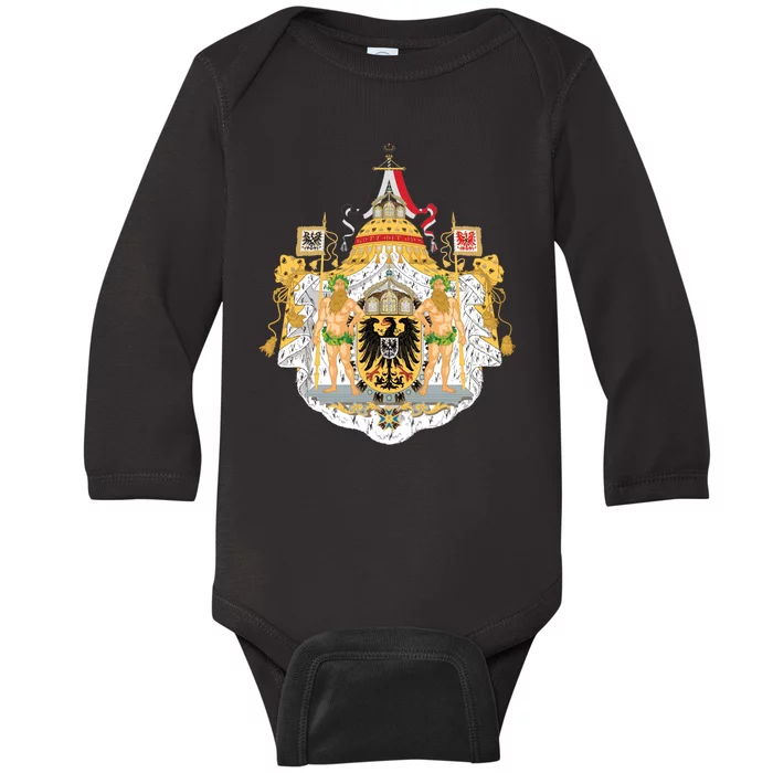 Coat Of Arms German Empire Imperial Eagle Baby Long Sleeve Bodysuit