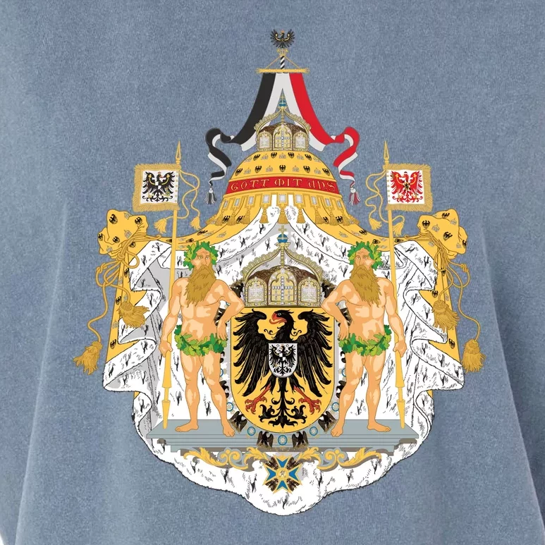 Coat Of Arms German Empire Imperial Eagle Garment-Dyed Women's Muscle Tee