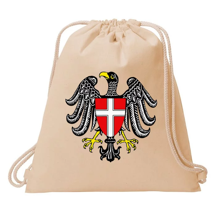 Coat Of Arms Of Vienna Austria Drawstring Bag