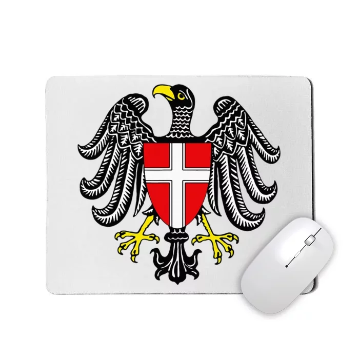 Coat Of Arms Of Vienna Austria Mousepad