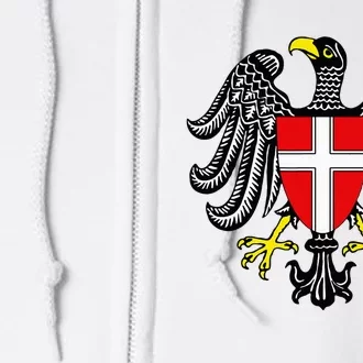 Coat Of Arms Of Vienna Austria Full Zip Hoodie