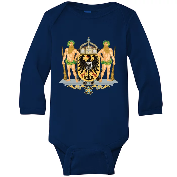 Coat Of Arms German Empire Imperial Eagle Baby Long Sleeve Bodysuit