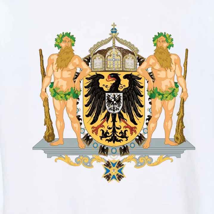 Coat Of Arms German Empire Imperial Eagle Garment-Dyed Sweatshirt