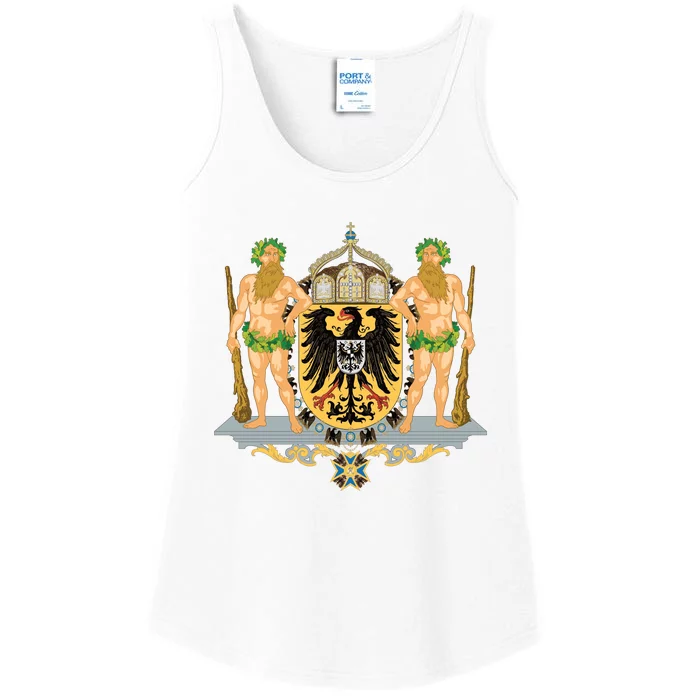 Coat Of Arms German Empire Imperial Eagle Ladies Essential Tank