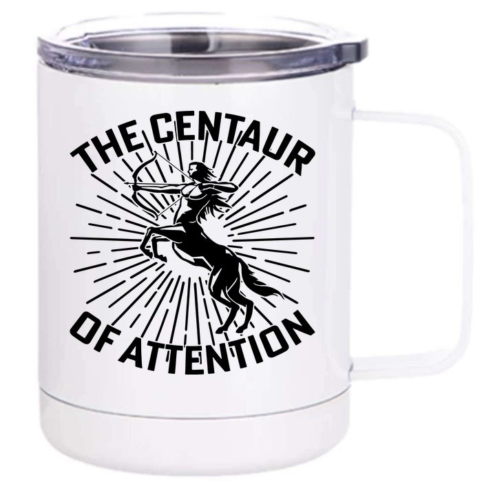 Centaur Of Attention History Teacher Front & Back 12oz Stainless Steel Tumbler Cup