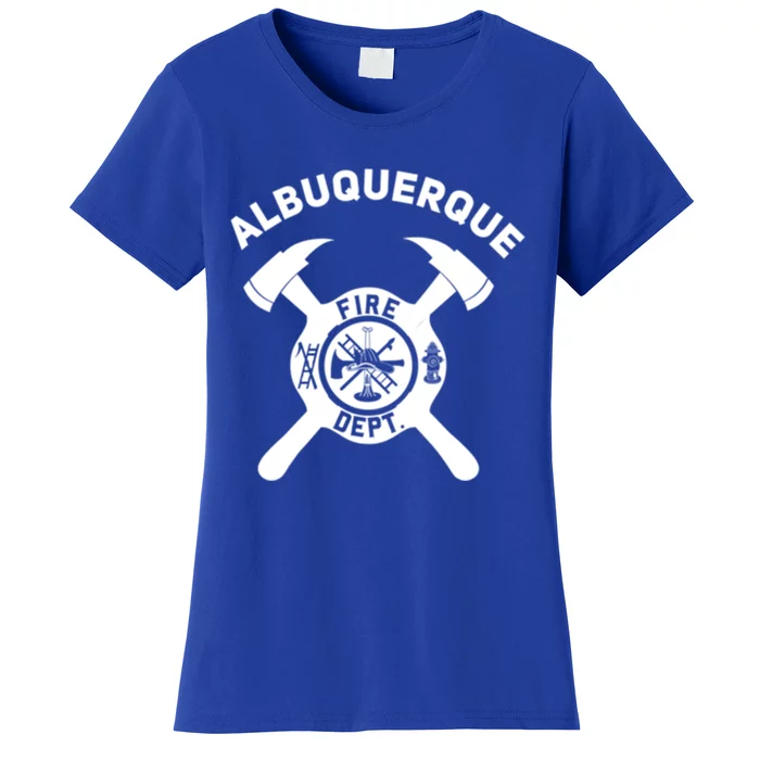 City Of Albuquerque Fire Departt New Mexico Firefighter Great Gift Women's T-Shirt