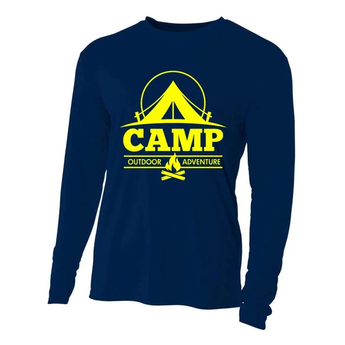 Camp Outdoor Adventure Camping Cooling Performance Long Sleeve Crew