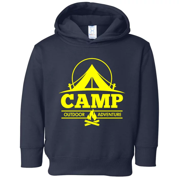 Camp Outdoor Adventure Camping Toddler Hoodie