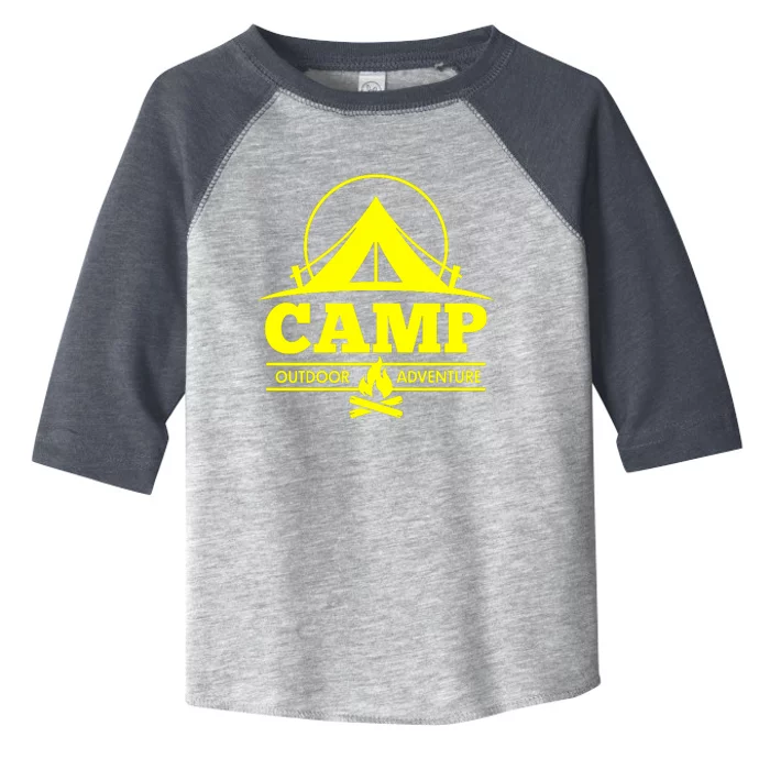 Camp Outdoor Adventure Camping Toddler Fine Jersey T-Shirt