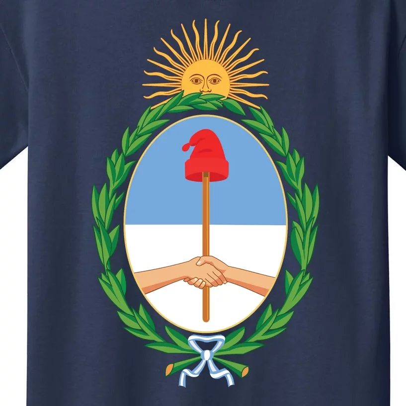 Coat Of Arms Of Argentina Kids T-Shirt