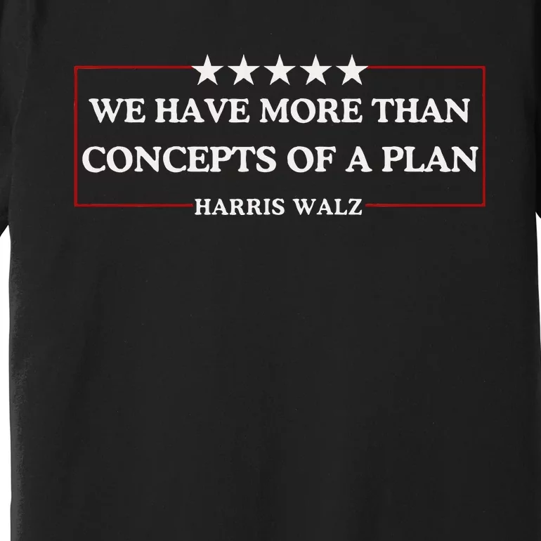 Concepts Of A Plan Harris Walz 2024 Kamala 47 Premium T-Shirt