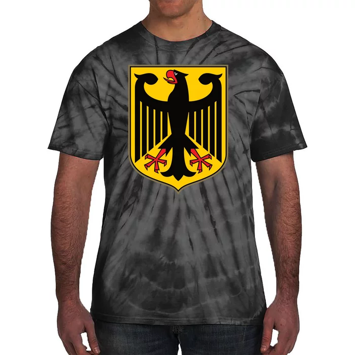 Coat Of Arms Of Germany | German Eagle Tie-Dye T-Shirt