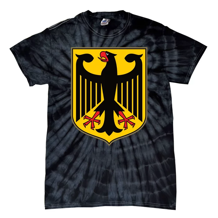 Coat Of Arms Of Germany | German Eagle Tie-Dye T-Shirt