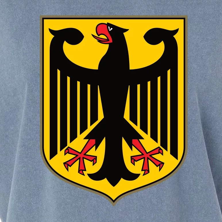 Coat Of Arms Of Germany | German Eagle Garment-Dyed Women's Muscle Tee