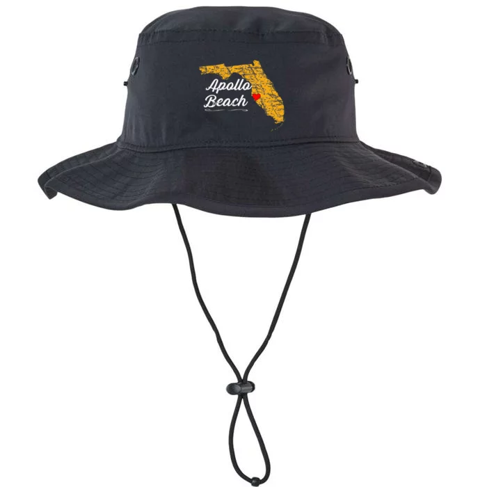 City Of APOLLO BEACH FLORIDA Vacation Souvenir Legacy Cool Fit Booney Bucket Hat