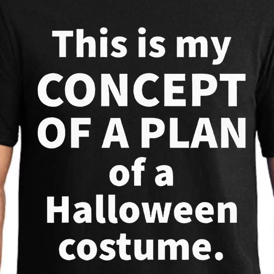 Concept Of A Plan Halloween Costume Pajama Set