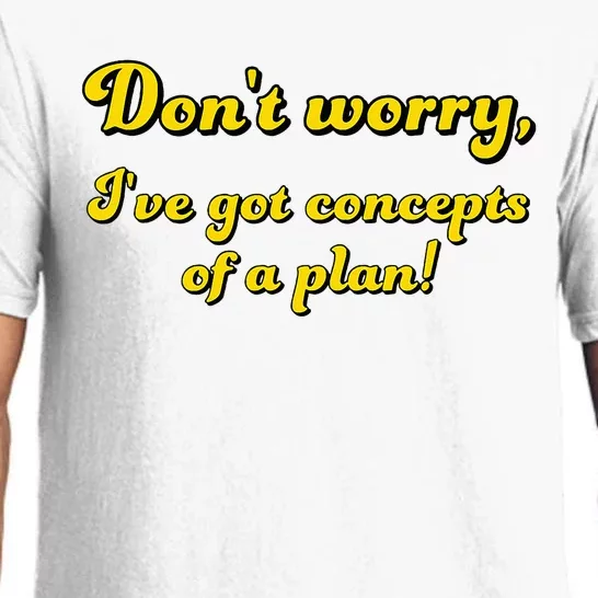 Concepts Of A Plan Trump Debate Line Weird Quote Pajama Set