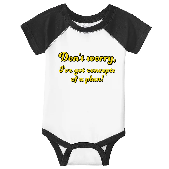 Concepts Of A Plan Trump Debate Line Weird Quote Infant Baby Jersey Bodysuit