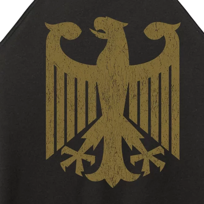 Coat Of Arms Germany | German Eagle Gold Souvenir Women’s Perfect Tri Rocker Tank