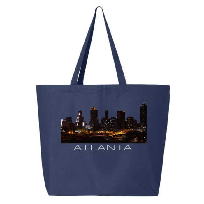 City Of Atlanta Nightlife Georgia Skyline Cityscape Love ATL 25L Jumbo Tote