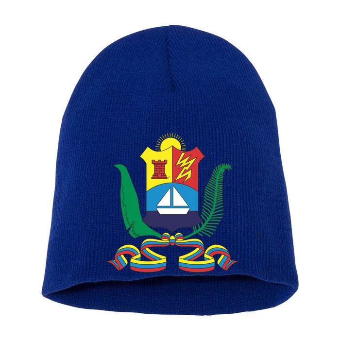 Coat Of Arms Of Zulia State Of Venezuela Cute Gift Short Acrylic Beanie