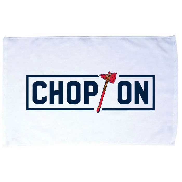 Chop On Atlanta Baseball Microfiber Hand Towel