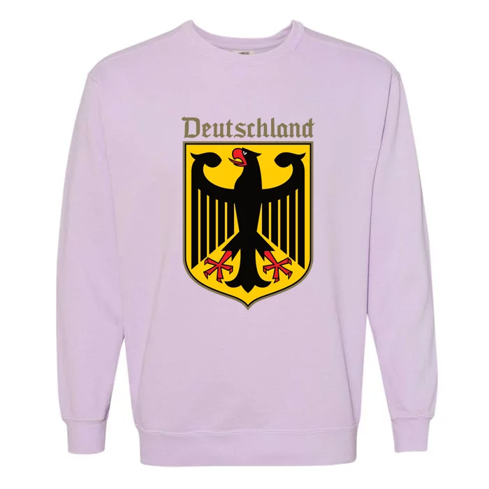 Coat Of Arms Of Germany | German Eagle | Deutschland Garment-Dyed Sweatshirt