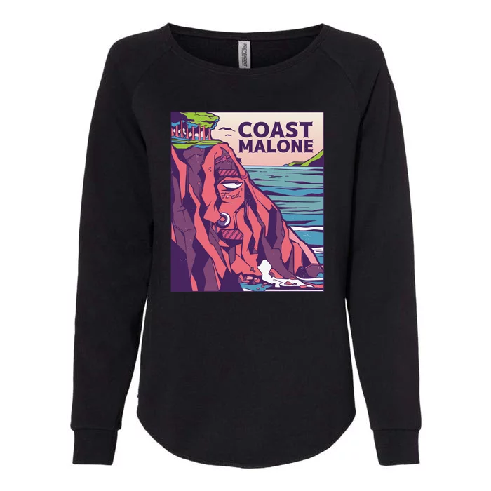 Coast Malone Womens California Wash Sweatshirt